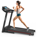 Home Foldable Treadmill with Incline, Folding Treadmill for Home Workout 5" LCD Screen 250 LB Capacity Bluetooth Music