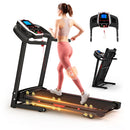 Folding Treadmills for Home - 3.5HP Portable Foldable with Incline, Electric Treadmill for Running Walking Jogging Exercise with 12 Preset Programs