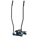 Soozier Twist Stair Stepper Machine with Rocking Handlebars, Cardio Climber Exercise Equipment with Hydraulic Resistance, LCD Display