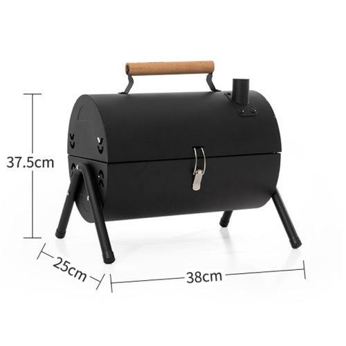 Portable Charcoal Grill with Small Tabletop Barbecue Grill for Outdoor Camping Backyard Party BBQ Cooking