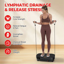 Fitness Vibration Platform with Loop Bands for Weight Loss