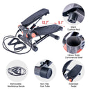 Stair Stepper Machine with Resistance Bands for Exercise at Home