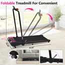 NEW Folding Walking Pad Under Desk Treadmill 2.5HP Walking Treadmill 300LBS Capacity Treadmill for Walking Running