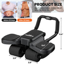 New 2 in 1 Ab Roller Wheel with Knee Mat