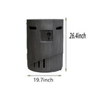 32000 BTU CSA Certification Diameter 20 Inch Round Outdoor Gas Fire Pit Contain 2.5kg Lava Stone And Rainproof Cover for Outdoor Garden