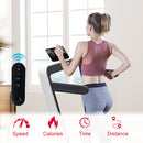 2 in 1 Under Desk Treadmill, 2.5HP Folding Electric Treadmill Walking Jogging Machine with Remote Control