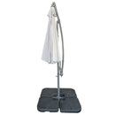 10ft Offset Patio Umbrella - Offset Hanging Cantilever Patio Outdoor Market Umbrella Protection for Pool Deck and Garden