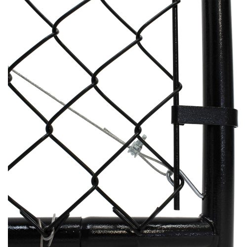 Fit-Right Adjustable Chain Link Gate Kit for Outdoor Decking & Fencing