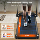 3.0HP Quiet Foldable Treadmills 10.0MPH 300 LBS Weight Capacity with Heart Rate Sensors,Type C & USB Bluetooth