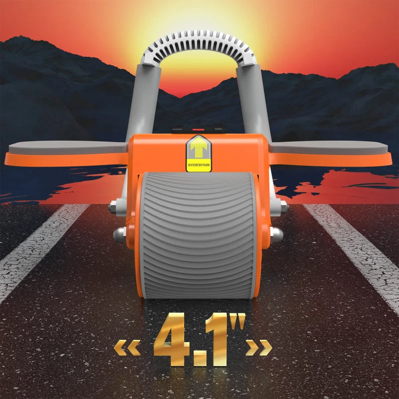 Ab Roller Wheel Abdominal Exercise Machine with Elbow Support