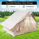 Inflatable Tent With Pump,Glamping Tents For 4-6 Person, Easy Setup 4 Season Waterproof Outdoor Tent Luxury Glamping Tent