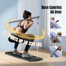 7-in-1 Pilates Reformer Board, Ab & Core Workout Machine, Foldable Home Pilates Reformer Full Body Training, 330LBS Capacity