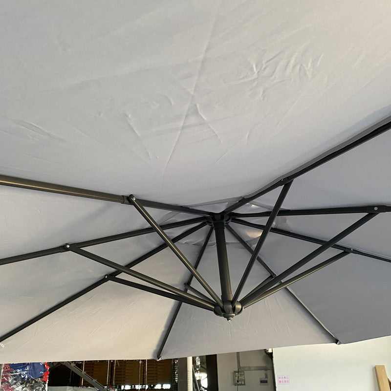 10ft Offset Patio Umbrella - Offset Hanging Cantilever Patio Outdoor Market Umbrella Protection for Pool Deck and Garden