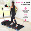 NEW Folding Walking Pad Under Desk Treadmill 2.5HP Walking Treadmill 300LBS Capacity Treadmill for Walking Running