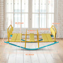 Kindergarten Children Outdoor Rocking Horse Outdoor Park Playground Equipment Double Or Triple Seesaw Swinging Fun