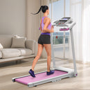Foldable Treadmill 2.5HP Electric Folding Treadmill Running Walking Machine for Home Gym, Max 265 LBS Weight Capacity