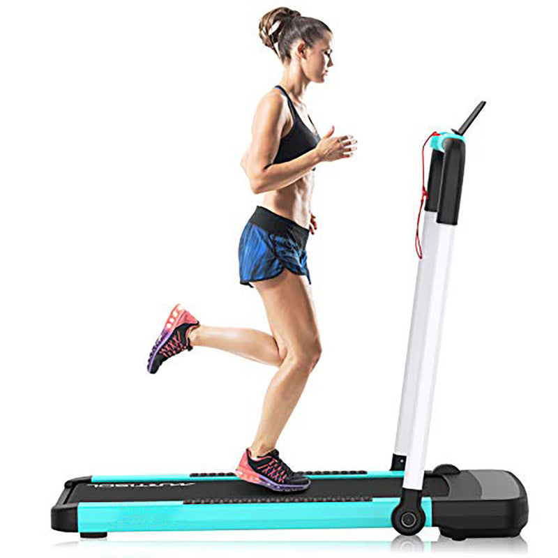 2 in 1 Folding Treadmill Under Desk Electric Treadmill