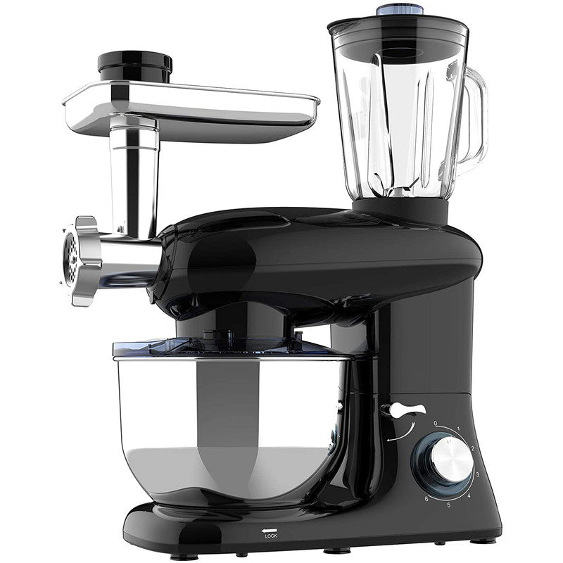 Stand Mixer 8-Speed Tilt-Head Food Mixer - Black