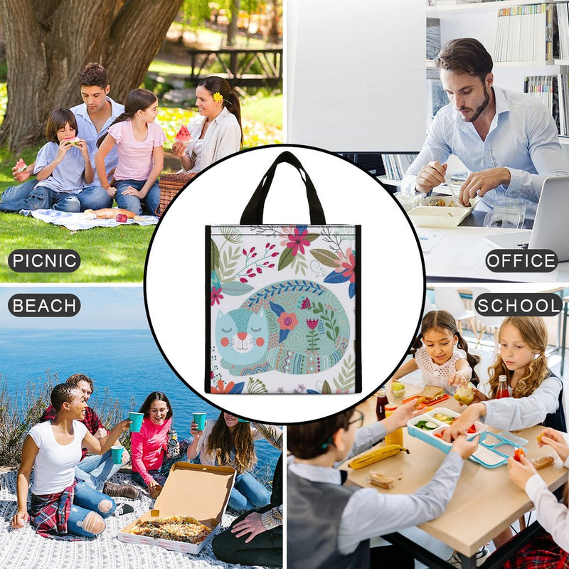 Lunch Bag for Men Women Portable Handbag for Work Picnic L080