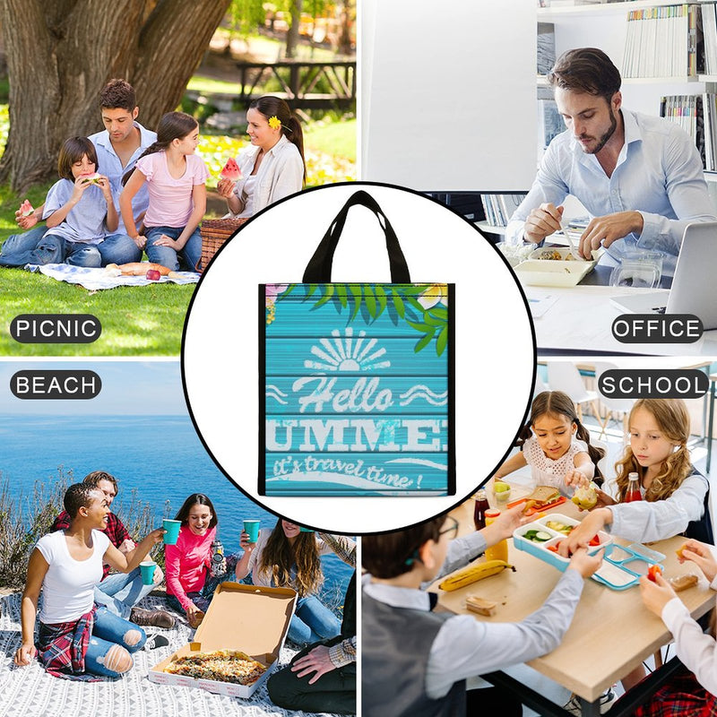 Lunch Bag for Men Women Portable Handbag for Work Picnic L015