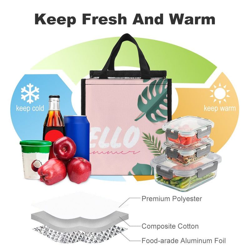 Lunch Bag for Men Women Portable Handbag for Work Picnic L024