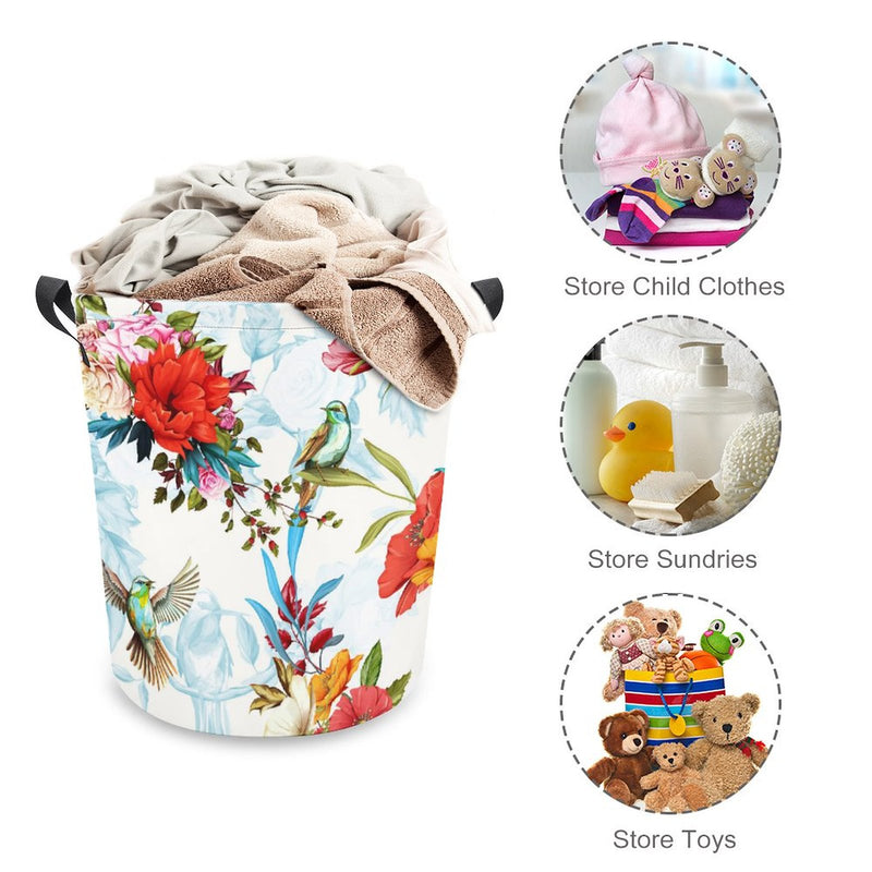 Waterproof Foldable Clothes Laundry Basket B009