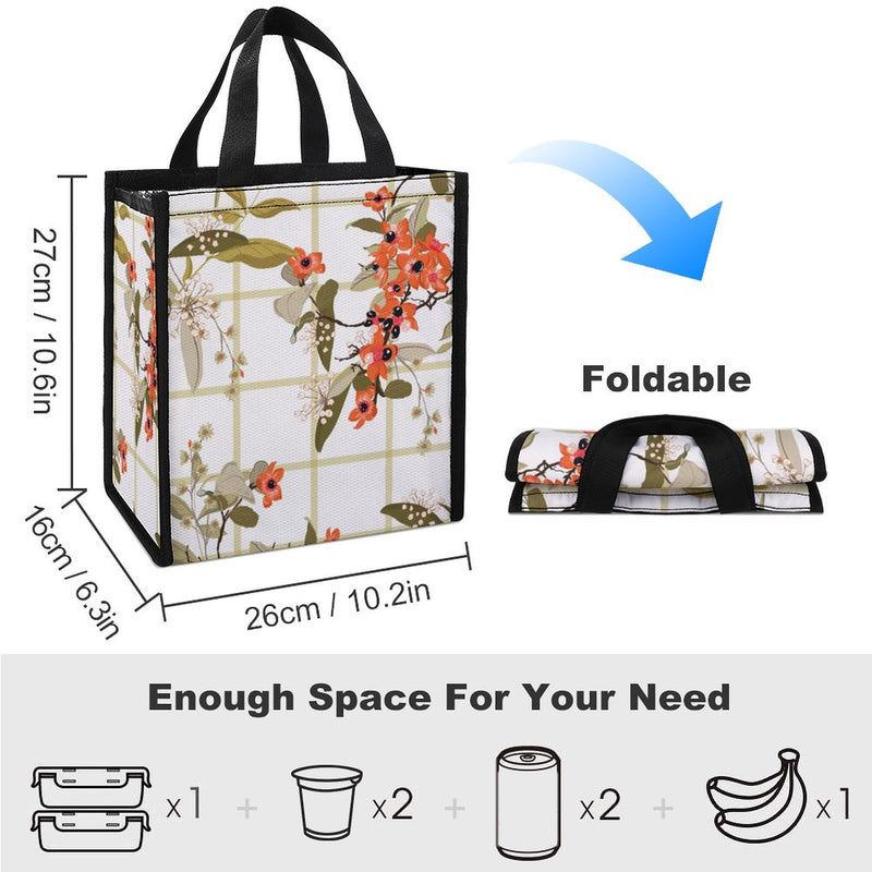 Lunch Bag for Men Women Portable Handbag for Work Picnic L082