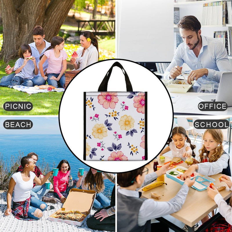 Lunch Bag for Men Women Portable Handbag for Work Picnic L039