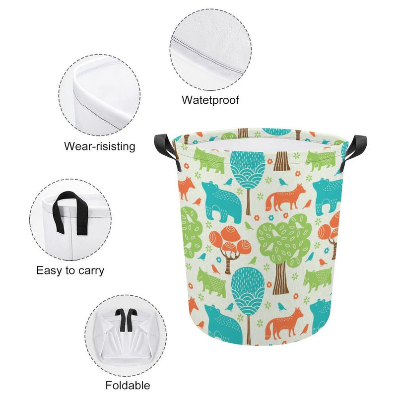 Waterproof Foldable Clothes Laundry Basket B067