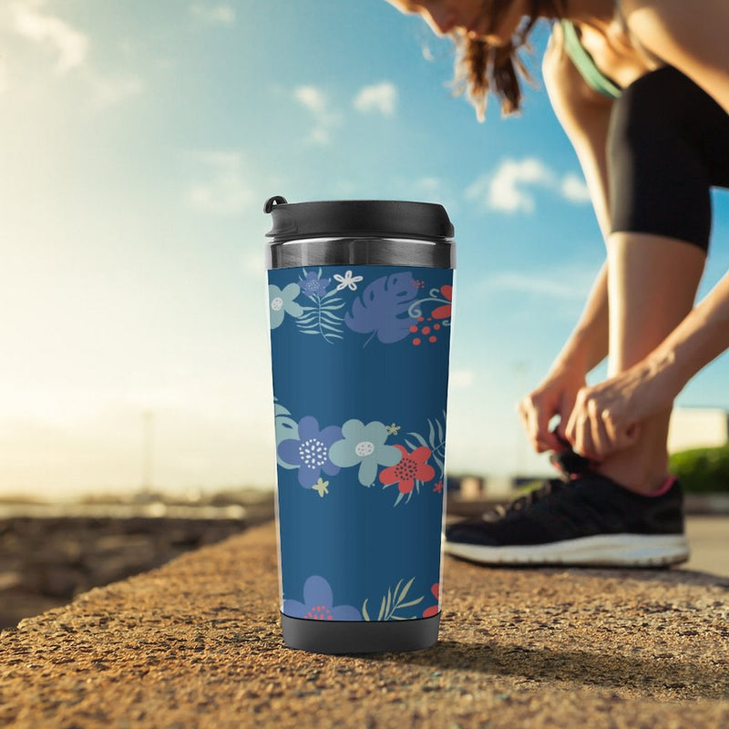 Stainless Steel Tumbler Sport Drink Bottle Travel Mug 380L T076