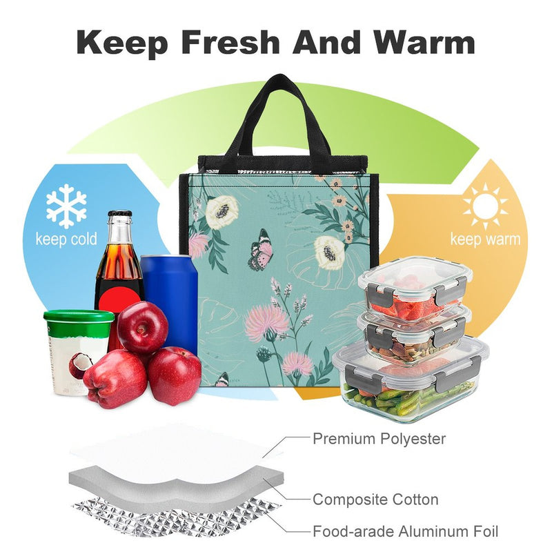 Lunch Bag for Men Women Portable Handbag for Work Picnic L084