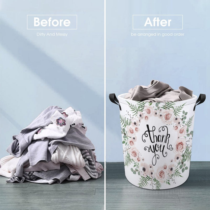 Waterproof Foldable Clothes Laundry Basket B079