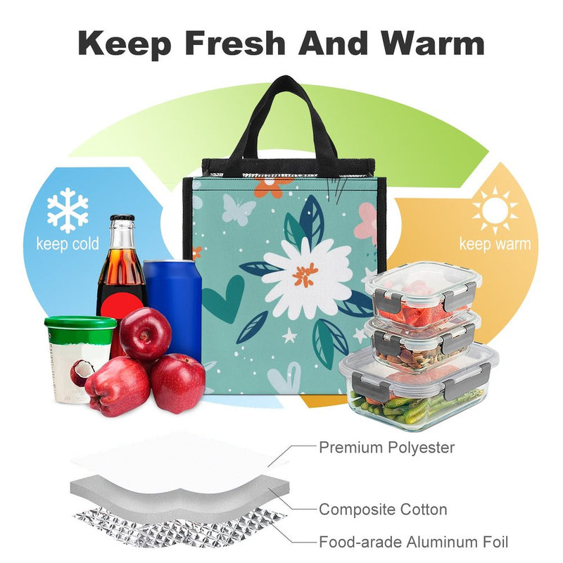 Lunch Bag for Men Women Portable Handbag for Work Picnic L046