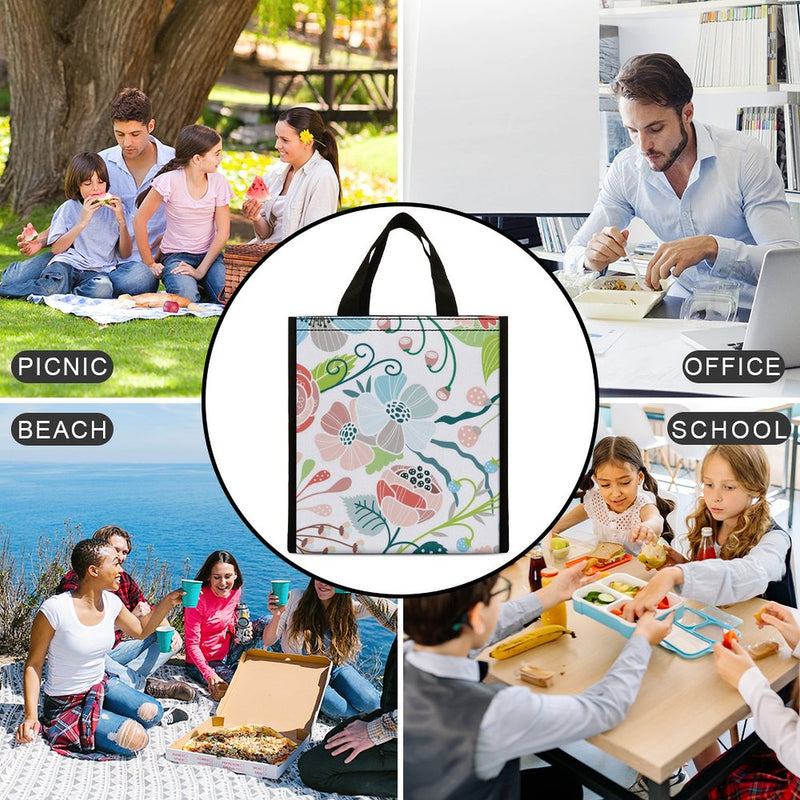 Lunch Bag for Men Women Portable Handbag for Work Picnic L071