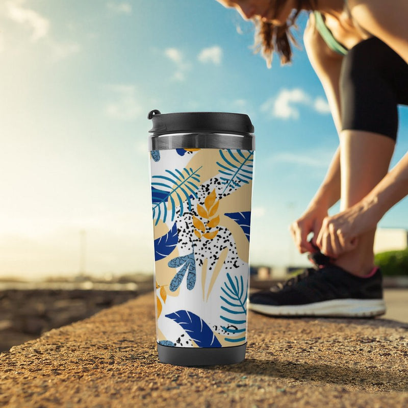 Stainless Steel Tumbler Sport Drink Bottle Travel Mug 380L T045