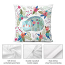 Pillow Case Sofa Throw Cushion Cover Home Decor Pillowcase 18x18 Inch P075