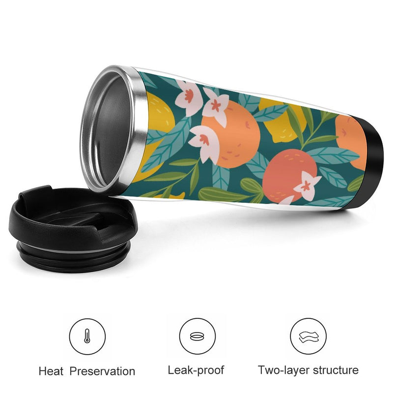 Stainless Steel Tumbler Sport Drink Bottle Travel Mug 380L T010