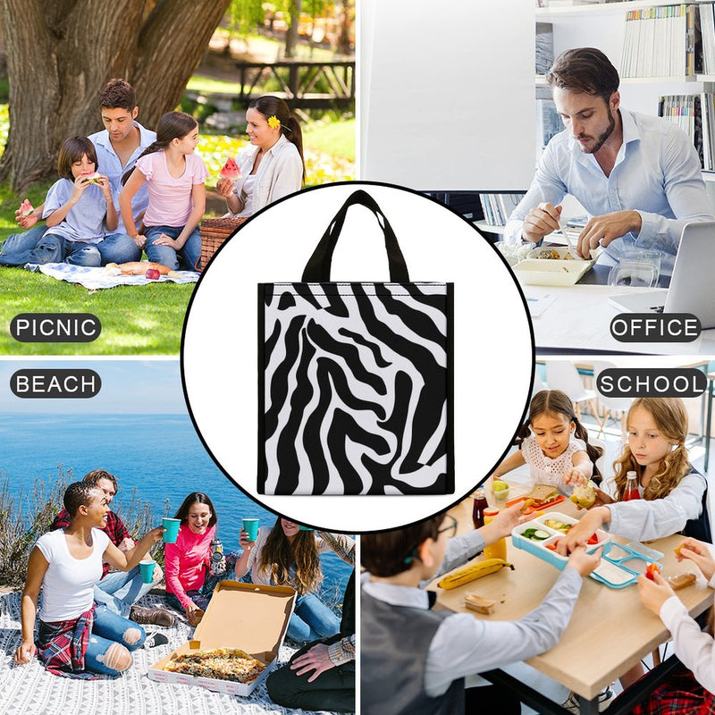 Lunch Bag for Men Women Portable Handbag for Work Picnic L096