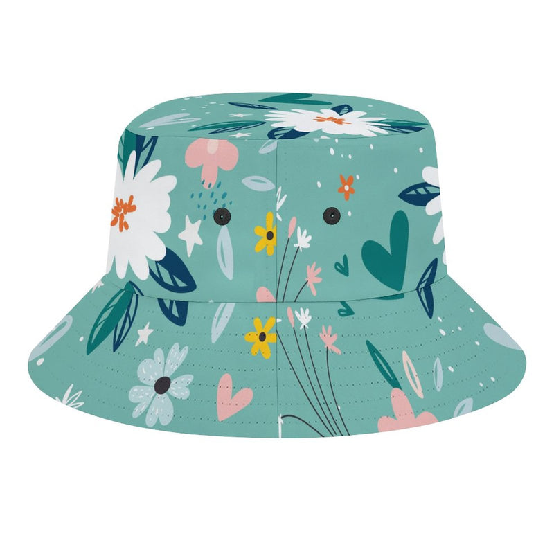 Bucket Hats Fisherman Sun Cap for Women Men H046