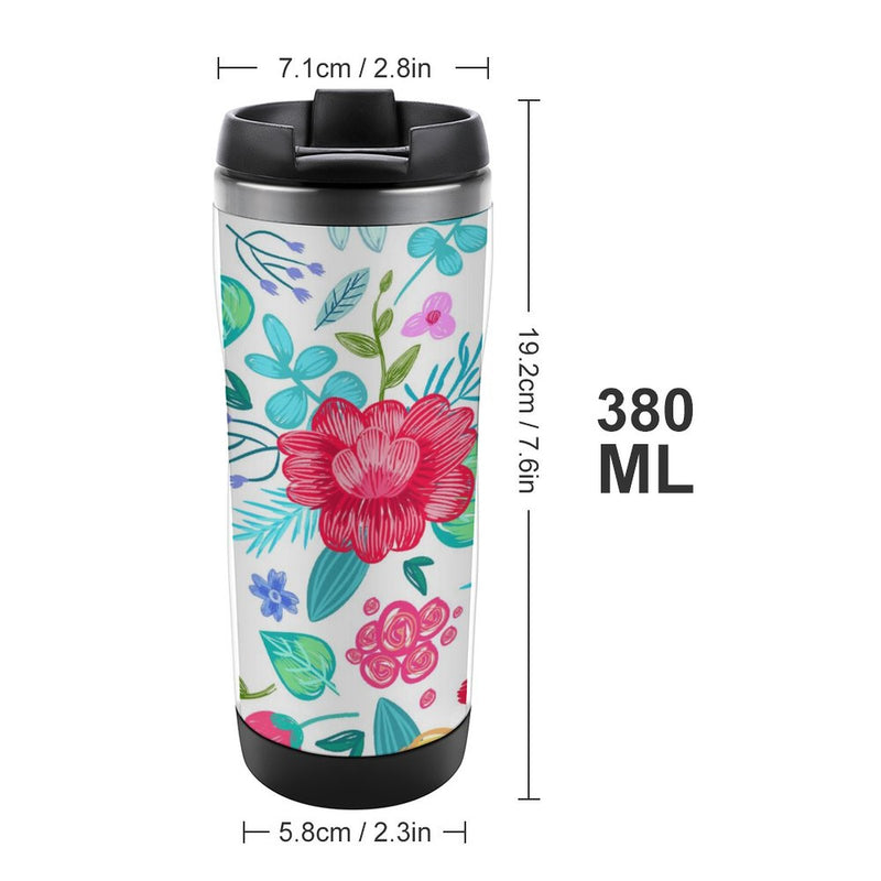 Stainless Steel Tumbler Sport Drink Bottle Travel Mug 380L T054