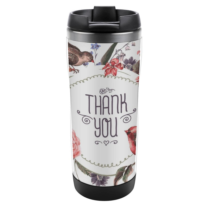 Stainless Steel Tumbler Sport Drink Bottle Travel Mug 380L T087