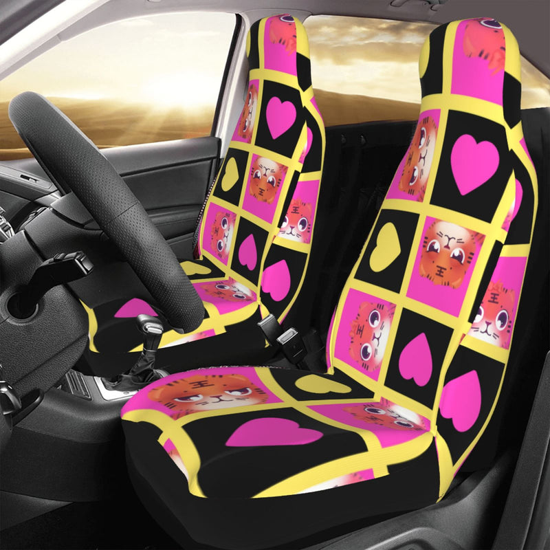 Car Seat Covers Front Auto Seat Cover Universal fit for Car SUV Truck S089 - One Size