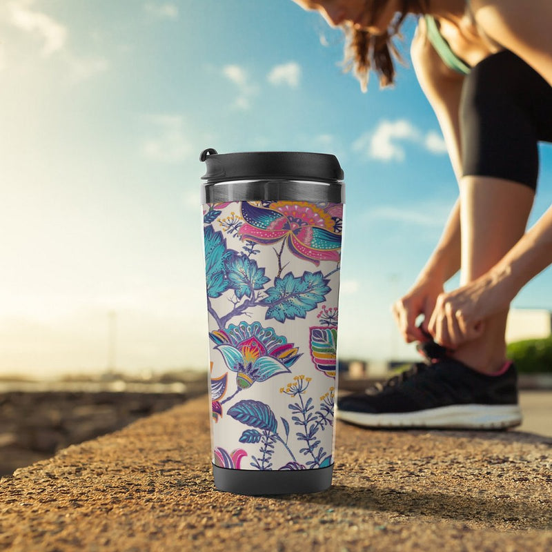 Stainless Steel Tumbler Sport Drink Bottle Travel Mug 380L T007