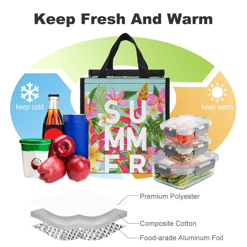 Lunch Bag for Men Women Portable Handbag for Work Picnic L021