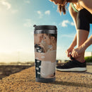 Stainless Steel Tumbler Sport Drink Bottle Travel Mug 380L T098