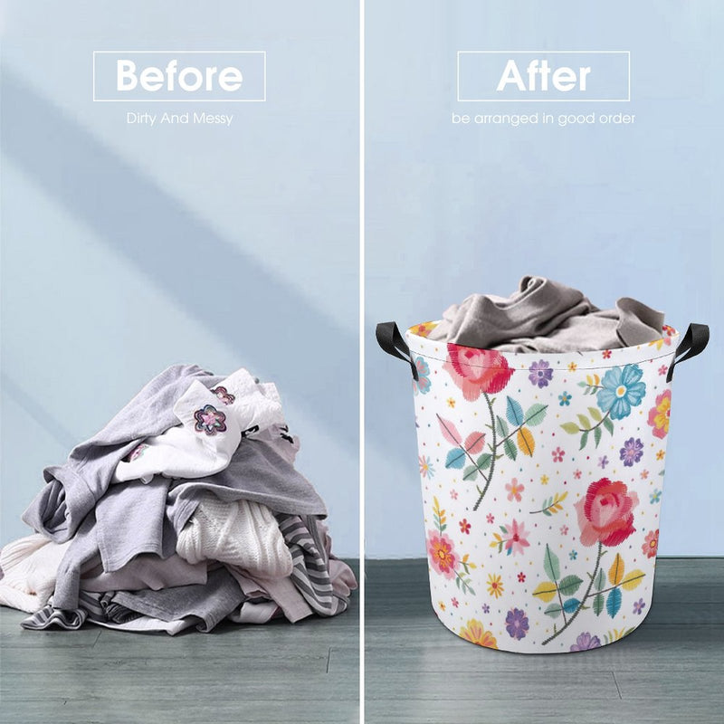 Waterproof Foldable Clothes Laundry Basket B002