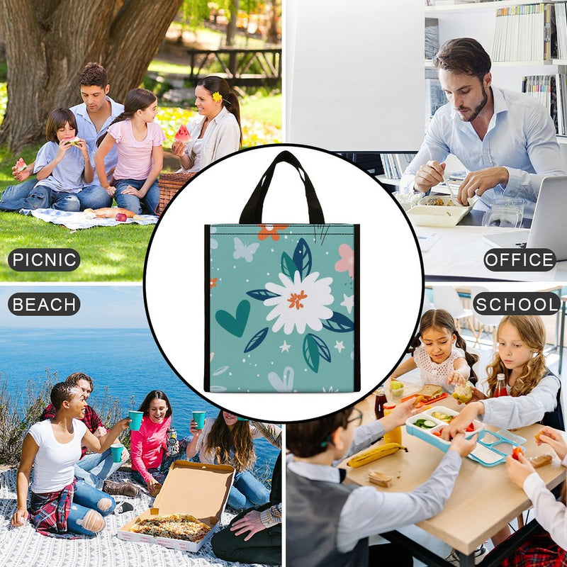 Lunch Bag for Men Women Portable Handbag for Work Picnic L046