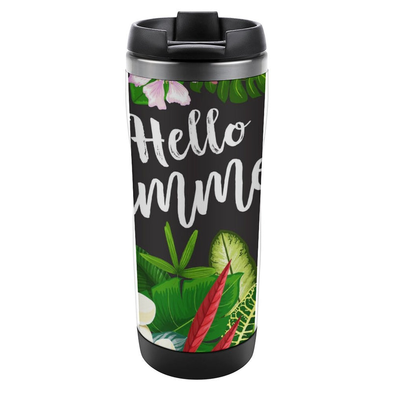 Stainless Steel Tumbler Sport Drink Bottle Travel Mug 380L T016