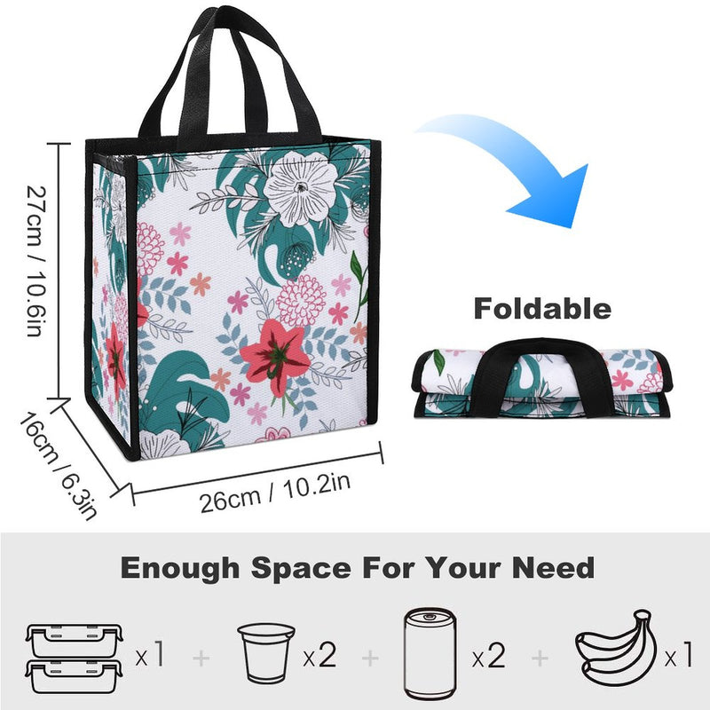 Lunch Bag for Men Women Portable Handbag for Work Picnic L042