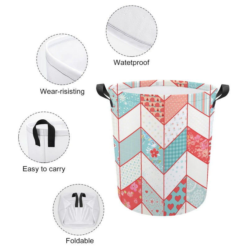 Waterproof Foldable Clothes Laundry Basket B073